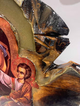 Load image into Gallery viewer, Mother Mary & baby Jesus Large religious icon