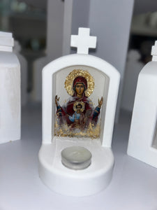 Mini altar church with panagia