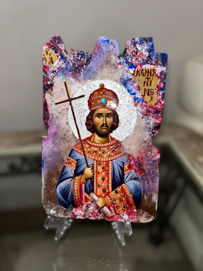 saint Kostantino  - religious Icon