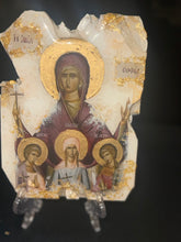 Load image into Gallery viewer, Saint Sophia religious cast stone icon