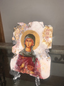 Ready to ship religious icon saint Paraskevi  -