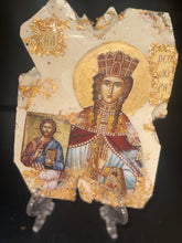 Load image into Gallery viewer, Saint Theodora religious cast stone icon