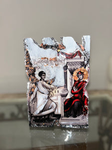 Ready to ship religious icon- the Evangelismou  tis Theotokou - the annunciation