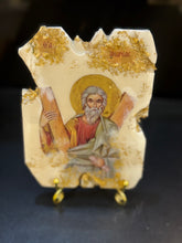 Load image into Gallery viewer, Saint Andreas religious cast stone icon