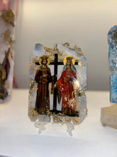 Load image into Gallery viewer, Konstantino &amp; Eleni icon - Xsmall (ready to ship)