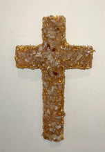 Load image into Gallery viewer, orange gemstone Cross