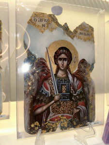 Archangel Michael Religious Icon- ready to ship