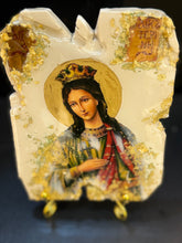 Load image into Gallery viewer, Saint Katherine (Katerina) religious cast stone icon (Copy)