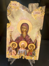 Load image into Gallery viewer, Saint Sophia  religious icon small