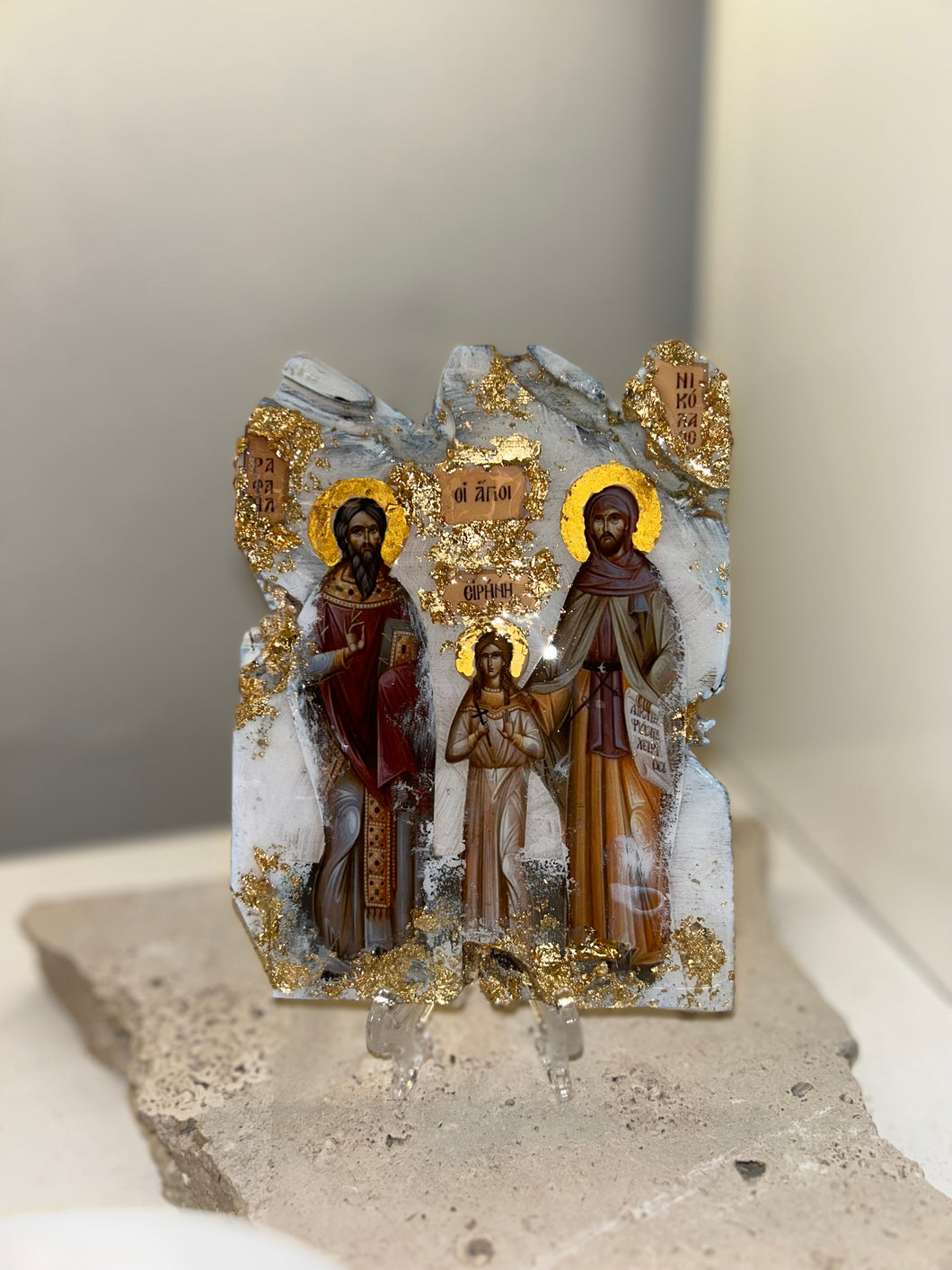 Saint Raphael, Nicholas & Irene -  ready to ship