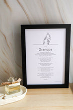 Load image into Gallery viewer, GRANDPA - Small Poem