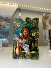 Load image into Gallery viewer, Saint John the Baptist icon religious stone icon free standing