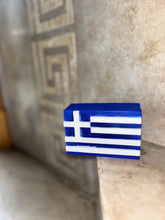 Load image into Gallery viewer, Greek flag  handmade soap