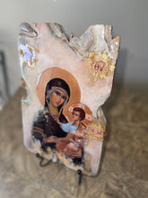 Load image into Gallery viewer, Ready To Ship  Mary with baby Jesus - Panagia- religious  icon