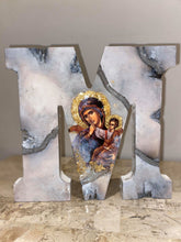 Load image into Gallery viewer, MADE TO ORDER LETTER ART - CUSTOM - WOODEN LETTERS FREE STANDING