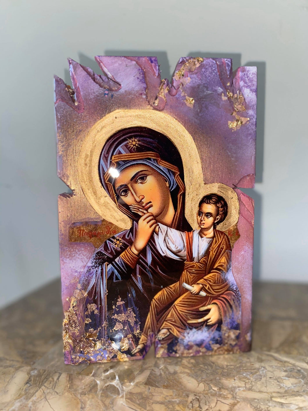Freestanding Mother Mary Religious icon