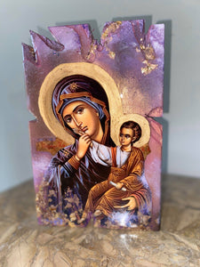 Freestanding Mother Mary Religious icon