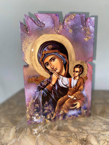 Freestanding Mother Mary Religious icon