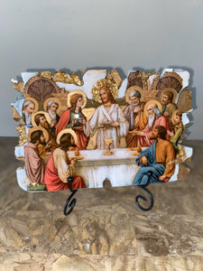 The last supper religious icon