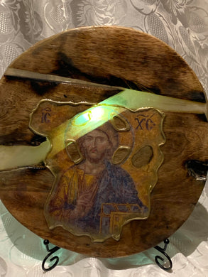 Jesus Christ religious icon- Original ready to ship