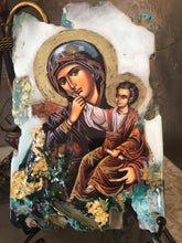 Load image into Gallery viewer, Mother Mary &amp; baby Jesus religious icon