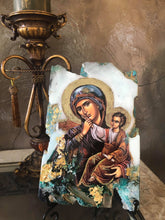 Load image into Gallery viewer, Mother Mary &amp; baby Jesus religious icon