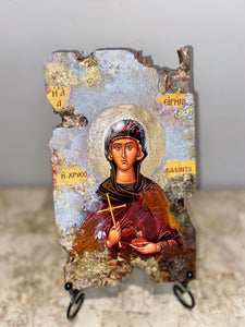 Saint Irene Chrysovalantou religious icon
