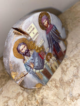 Load image into Gallery viewer, Saint Raphael Nicholas and Irene mini religious icon