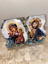 Load image into Gallery viewer, Mother Mary &amp; Jesus Christ religious icon