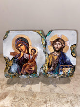 Load image into Gallery viewer, Mother Mary &amp; Jesus Christ religious icon