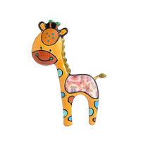 Load image into Gallery viewer, Pana Giraffe pin brooch