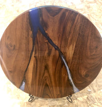 Load image into Gallery viewer, Epoxy wood handmade serving board platter.-Only 1 off original.