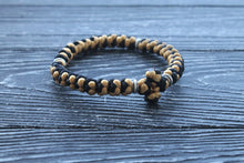 Load image into Gallery viewer, Christian set:  Prayer rope 100 knots + bracelet 33 knots,