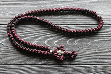 Load image into Gallery viewer, Christian set:  Prayer rope 100 knots + bracelet 33 knots,