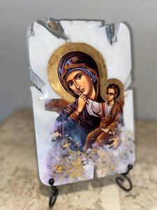 Mother Mary religious icon