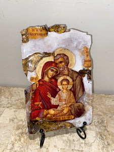 The Holy Family religious icon