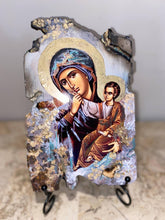 Load image into Gallery viewer, CUSTOM REQUEST ORDER - PICK ANY SAINT icon wooden  SIZE SMALL RECTANGULAR