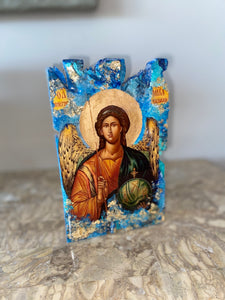 Archangel Michael Religious icon - Original