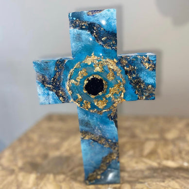 3D Mati evil eye cross MADE TO ORDER