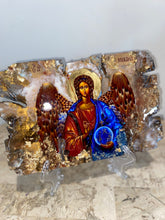 Load image into Gallery viewer, Archangel Michael Religious Icon - one of a kind
