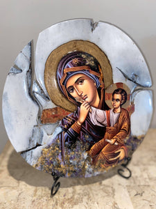 Mother Mary (Panagia) religious icon