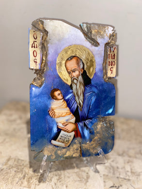 Saint stylianos  - religious icon