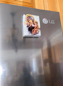 Free standing or fridge magnet Jesus Christ religious icon
