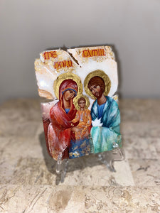 The holy family religious icon - Xsmall Size