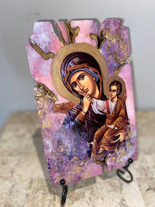 Mother Mary religious icon