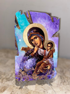Mother Mary religious icon