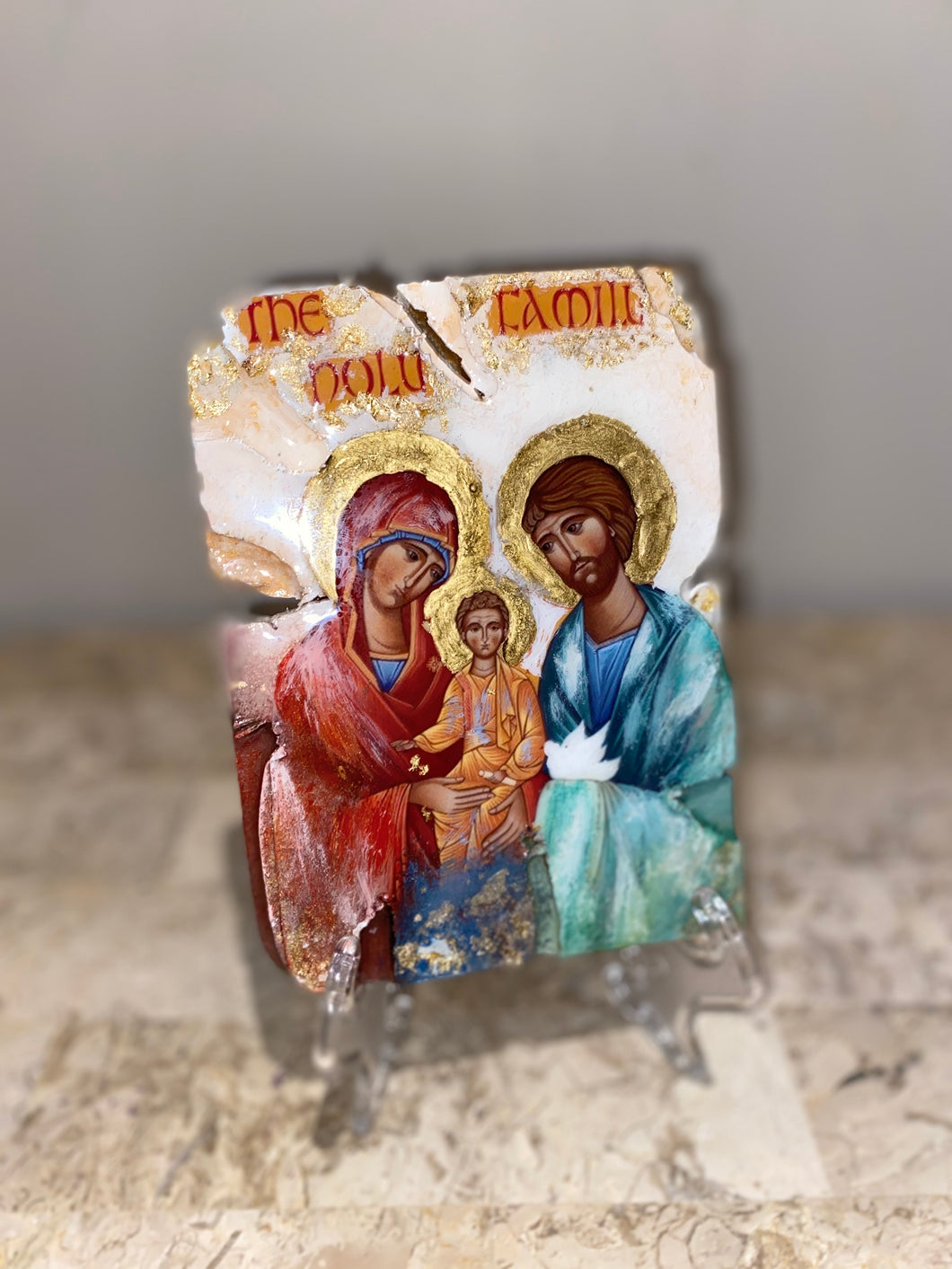 The holy family religious icon - Xsmall Size