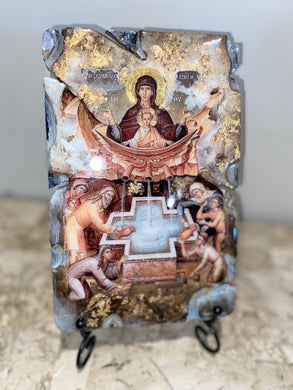 Zoodochou Pigis- the life giving spring - religious icon