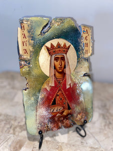Saint Eleni (Helen) religious icon