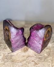 Load image into Gallery viewer, Freestanding Pair - Agate Stone Blocks - religious icons